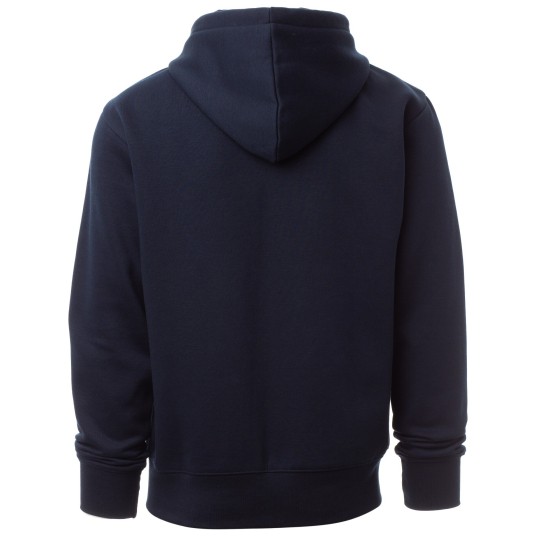 BLUZA NA ZAMEK Z KAPTUREM PONTIAC - GRANATOWY