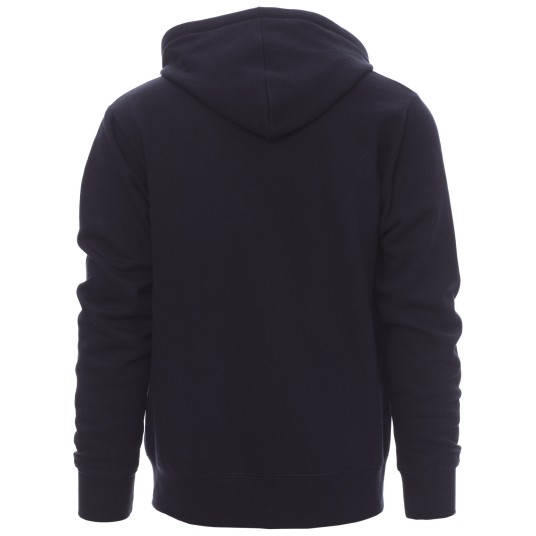 BLUZA NA ZAMEK Z KAPTUREM PORTLAND - GRANATOWY