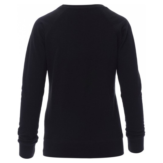 BLUZA OKRĄGŁY DEKOLT MALIBU+LADY - CZARNY