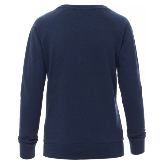 BLUZA OKRĄGŁY DEKOLT MALIBU+LADY - NIEBIESKI DENIM