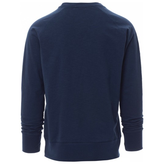 BLUZA OKRĄGŁY DEKOLT MALIBU+ - NIEBIESKI DENIM