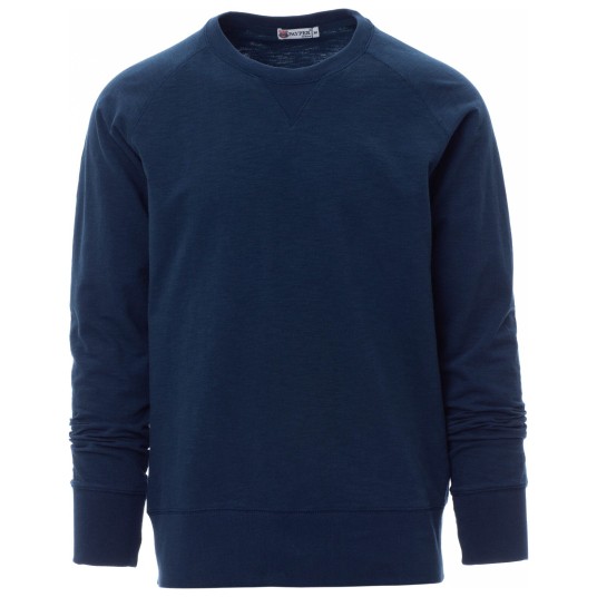 BLUZA OKRĄGŁY DEKOLT MALIBU+ - NIEBIESKI DENIM