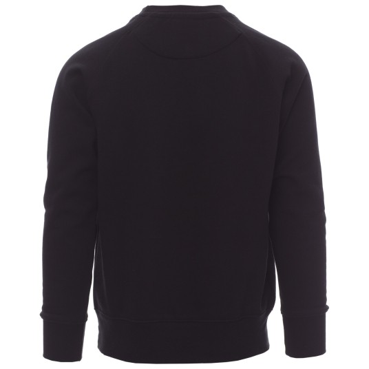 BLUZA OKRĄGŁY DEKOLT MISTRAL+ - CZARNY