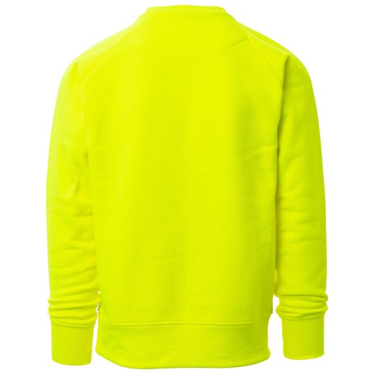 BLUZA OKRĄGŁY DEKOLT MISTRAL+ FLUO - ŻÓŁTY FLUO