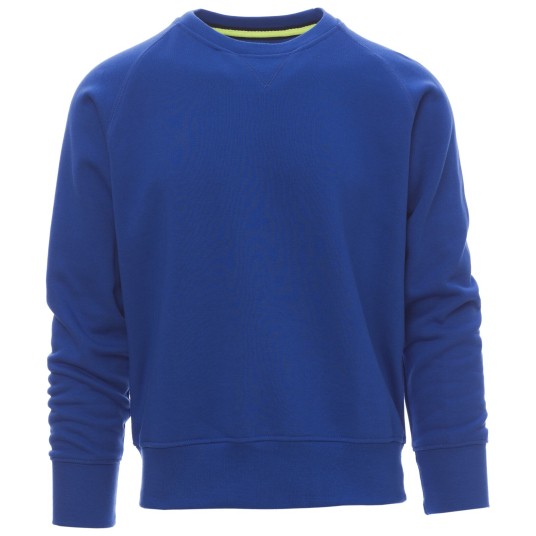 BLUZA OKRĄGŁY DEKOLT MISTRAL+ - KRÓLEWSKI NIEBIESKI