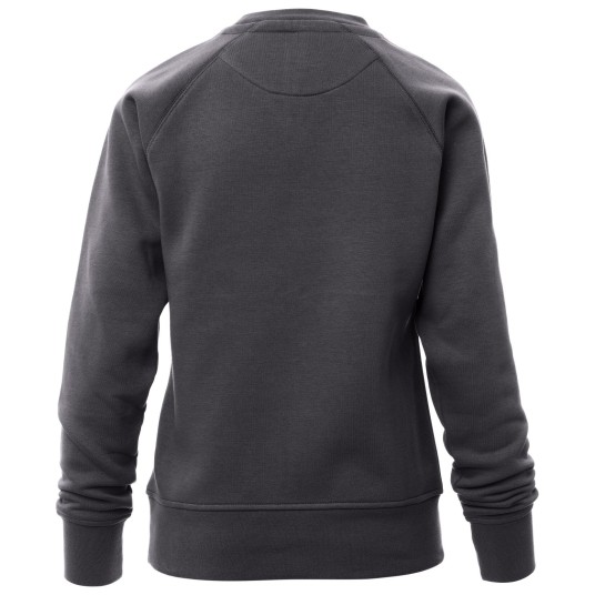 BLUZA OKRĄGŁY DEKOLT MISTRAL+LADY - ANTRACYTOWY