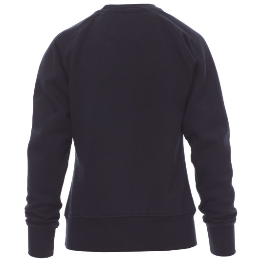 BLUZA OKRĄGŁY DEKOLT MISTRAL+LADY - GRANATOWY