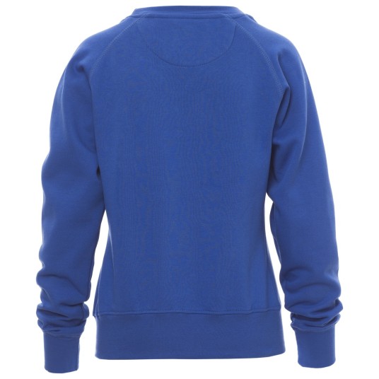 BLUZA OKRĄGŁY DEKOLT MISTRAL+LADY - KRÓLEWSKI NIEBIESKI