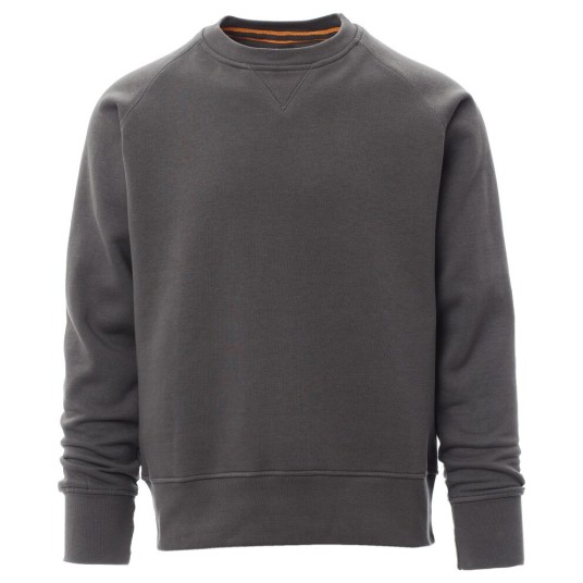 BLUZA OKRĄGŁY DEKOLT MISTRAL+ SUMMER - ZADYMIONY