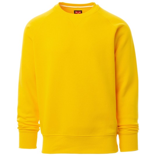 BLUZA OKRĄGŁY DEKOLT MISTRAL+ - ŻÓŁTA