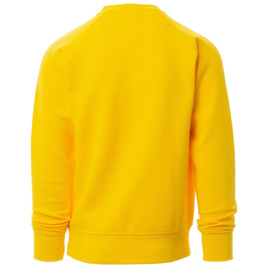 BLUZA OKRĄGŁY DEKOLT MISTRAL+ - ŻÓŁTA