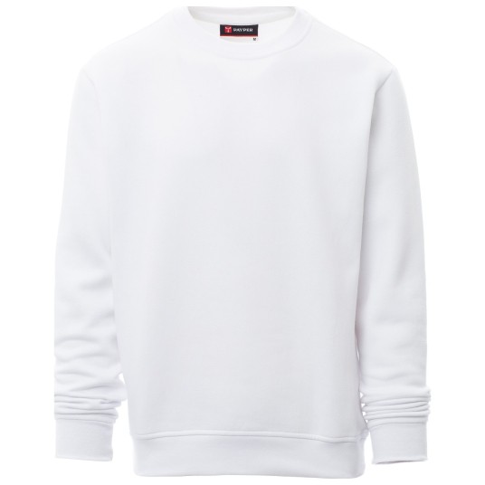 BLUZA OKRĄGŁY DEKOLT NEW ORLEANS - BIAŁY