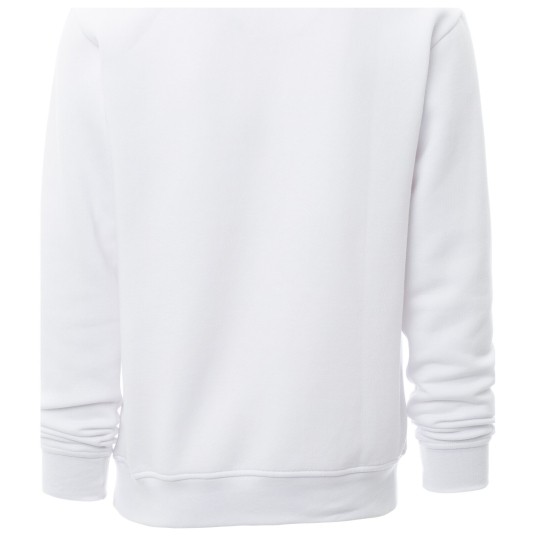 BLUZA OKRĄGŁY DEKOLT NEW ORLEANS - BIAŁY