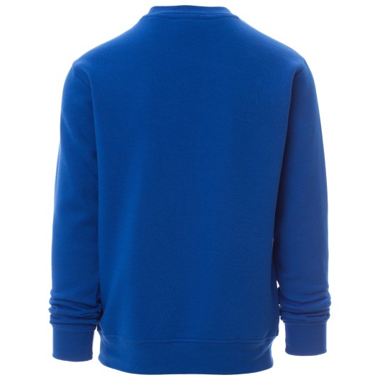 BLUZA OKRĄGŁY DEKOLT NEW ORLEANS - KRÓLEWSKI NIEBIESKI