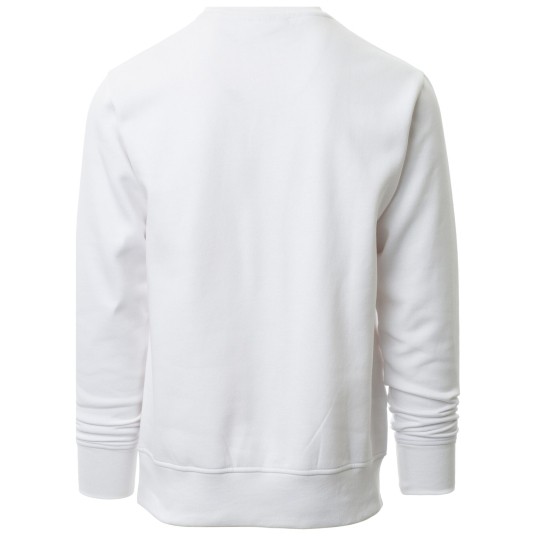 BLUZA OKRĄGŁY DEKOLT ORLANDO - BIAŁY