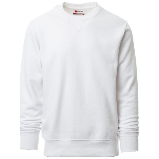 BLUZA OKRĄGŁY DEKOLT ORLANDO - BIAŁY