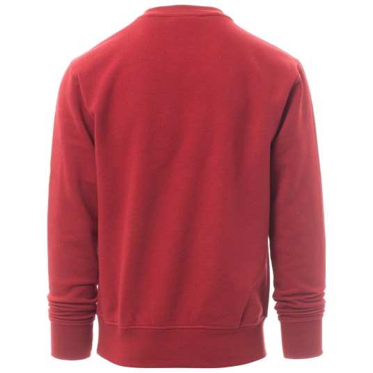 BLUZA OKRĄGŁY DEKOLT ORLANDO - BORDOWY