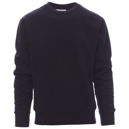 BLUZA OKRĄGŁY DEKOLT ORLANDO - GRANATOWY