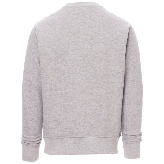 BLUZA OKRĄGŁY DEKOLT ORLANDO MELANGE - SZARY MELANŻ