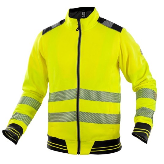 BLUZA OSTRZEGAWCZA SIGNAL HIVIZ - ŻÓŁTO-CZARNA