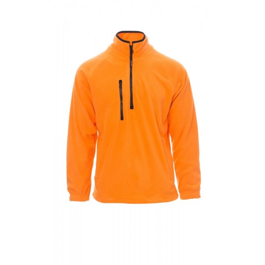 BLUZA POLAR KRÓTKI ZAMEK UNISEX DOLOMITI+ - POMARAŃCZOWY