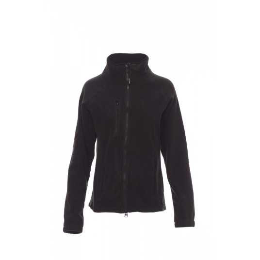 BLUZA POLAR ROZPINANA DAMSKA NORWAY LADY - CZARNY