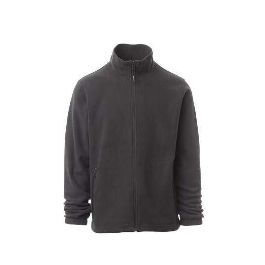 BLUZA POLAR ROZPINANA MĘSKA NEPAL - ANTRACYTOWY