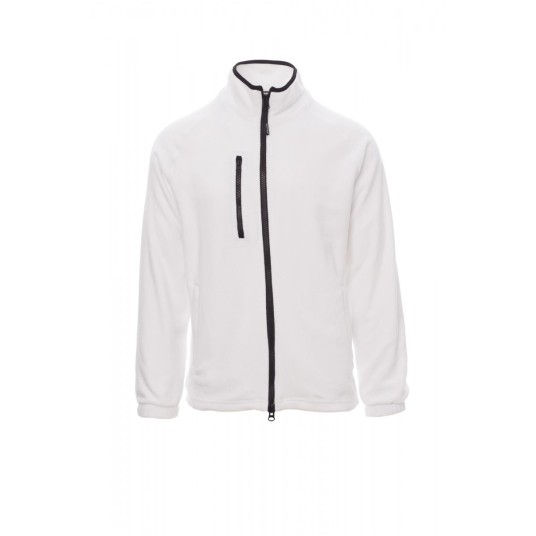 BLUZA POLAR ROZPINANA MĘSKA NORWAY - BIAŁY