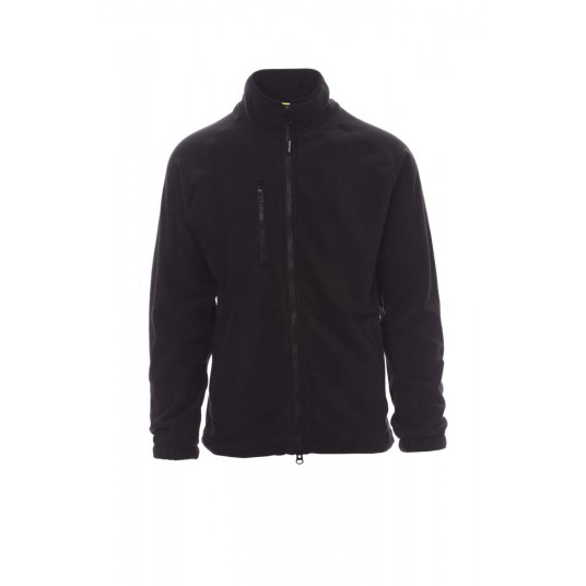 BLUZA POLAR ROZPINANA MĘSKA NORWAY - CZARNY