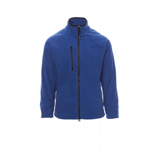 BLUZA POLAR ROZPINANA MĘSKA NORWAY - KRÓLEWSKI NIEBIESKI