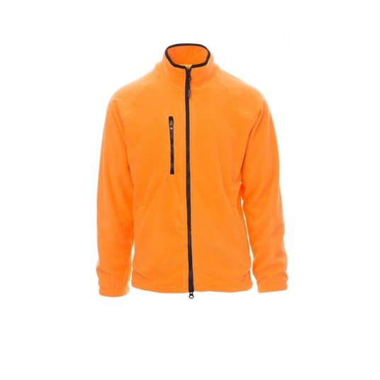 BLUZA POLAR ROZPINANA MĘSKA NORWAY - POMARAŃCZOWY