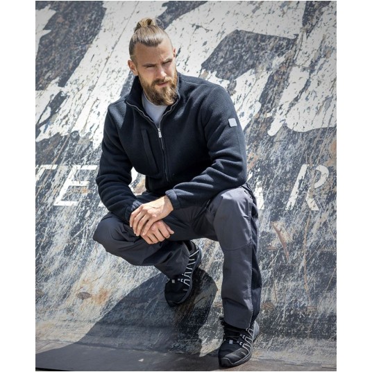 BLUZA POLAROWA 450 - CZARNY