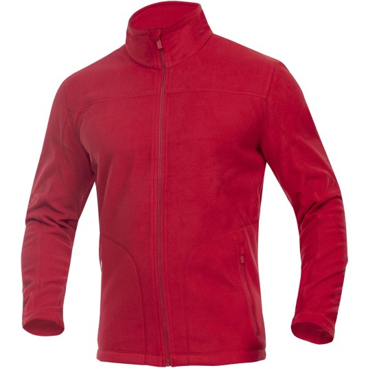 BLUZA POLAROWA ARDON®JOFLEX MĘSKA - CZERWONY