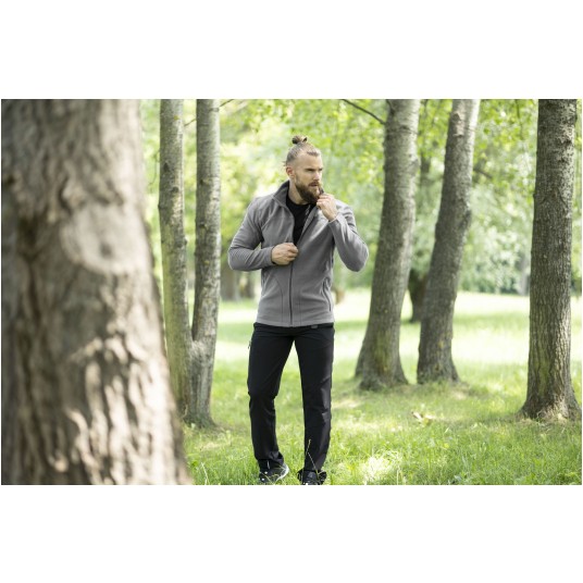 BLUZA POLAROWA ARDON®JOFLEX MĘSKA - SZARY