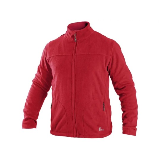 BLUZA POLAROWA CXS GRANBY MĘSKA - CZERWONY