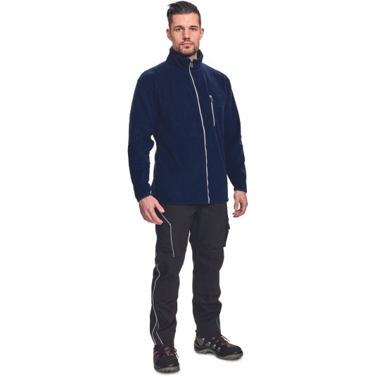 BLUZA POLAROWA KARELA - GRANATOWY