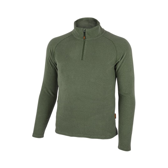 BLUZA POLAROWA LEKKA POLAROS SWEATSHIRT GREEN