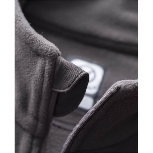 BLUZA POLAROWA MICHAEL MĘSKA - BRĄZOWY