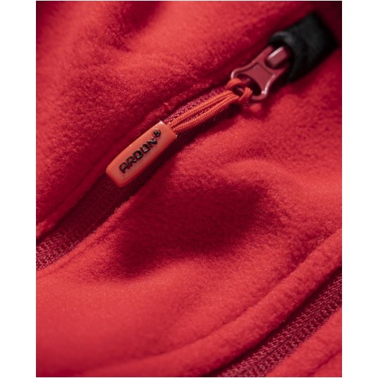 BLUZA POLAROWA MICHAEL MĘSKA - CZERWONY