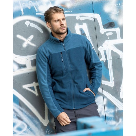 BLUZA POLAROWA MICHAEL MĘSKA - NIEBIESKI