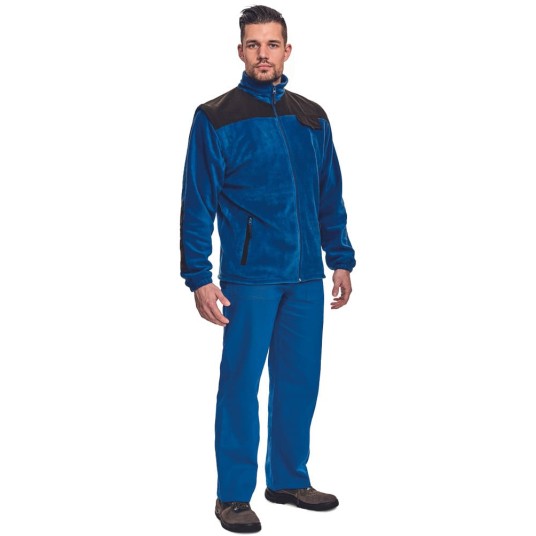 BLUZA POLAROWA RANDWIK - NIEBIESKI