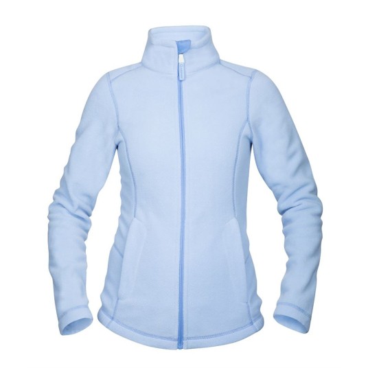 BLUZA POLAROWA YVONNE - NIEBIESKI