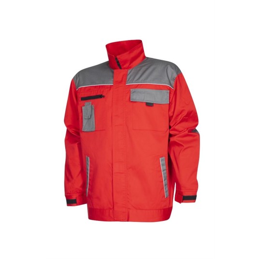 BLUZA ROBOCZA 2STRONG - CZERWONO-SZARY