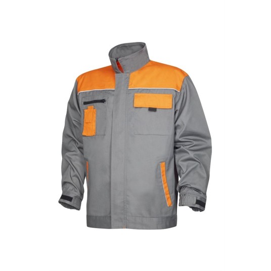 BLUZA ROBOCZA 2STRONG - SZARO-POMARAŃCZOWY