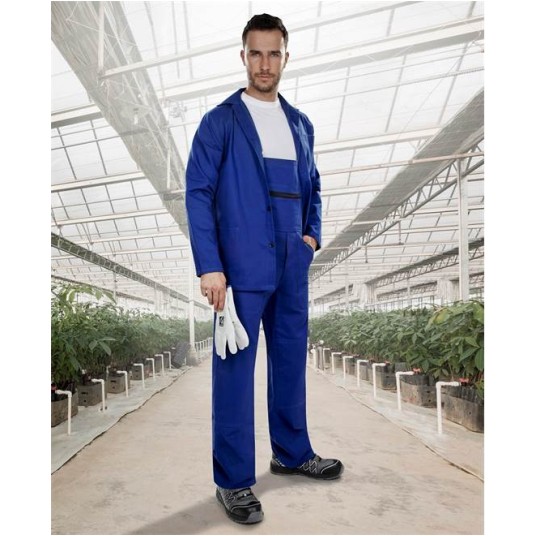 BLUZA ROBOCZA I OGRODNICZKI KLASIK - NIEBIESKI - 172-186CM