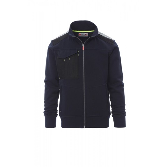 BLUZA ROBOCZA ROZPINANA MĘSKA WORK 2.0 - GRANATOWY