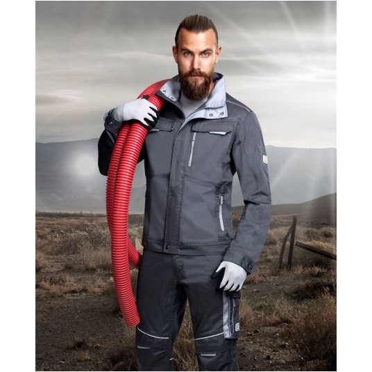 BLUZA ROBOCZA SUMMER - CIEMNOSZARY