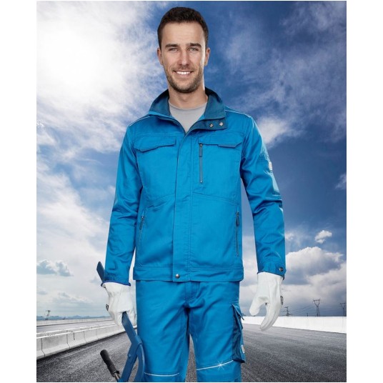 BLUZA ROBOCZA SUMMER - NIEBIESKI