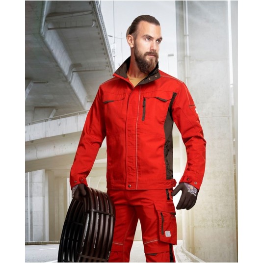 BLUZA ROBOCZA URBAN+ - JASNOCZERWONY