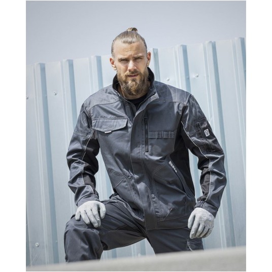 BLUZA ROBOCZA VISION - CIEMNOSZARY